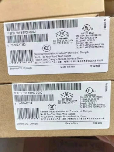 New Siemens 6ES7193-6BP00-0DA0 6ES71936BP000DA0 SIMATIC ET 200SP