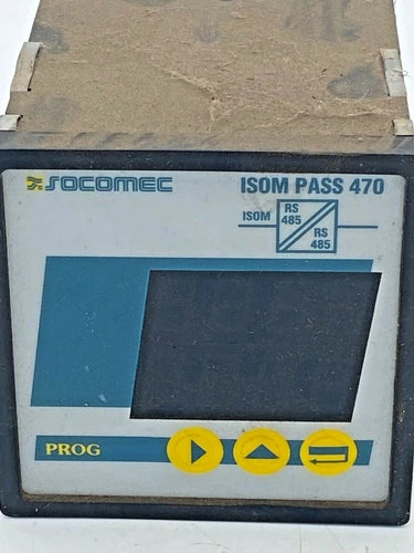 1pc  x Socomec ISOM PASS 470 Monitoring Device 870435G