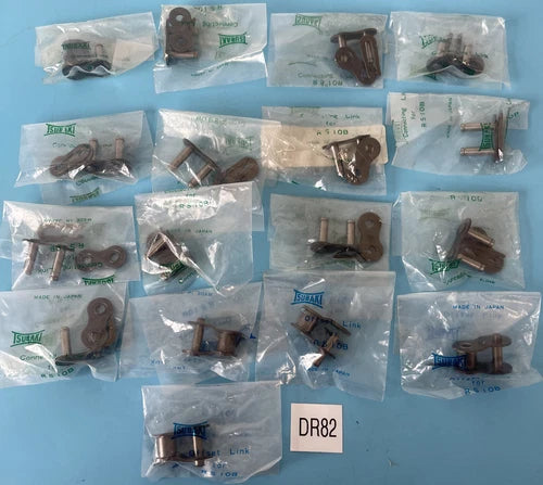 (17) NEW SEALED- Tsubaki RS10B Connecting Links And Offset Links || Warranty!!
