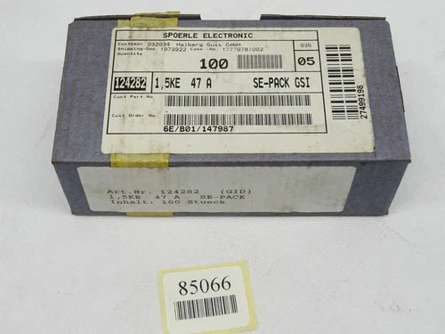 1,5KE 47A SE-PACK GSI Inhalt : ca 100 St¨¹ck / IN6287A / Neu OVP