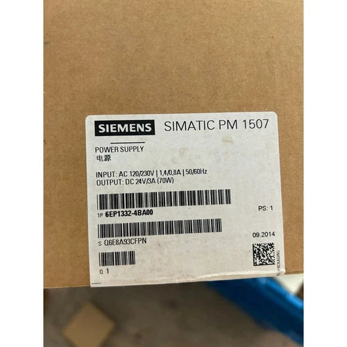 New Siemens 6EP1332-4BA00 SIMATIC PM power supply 6EP1 332-4BA00