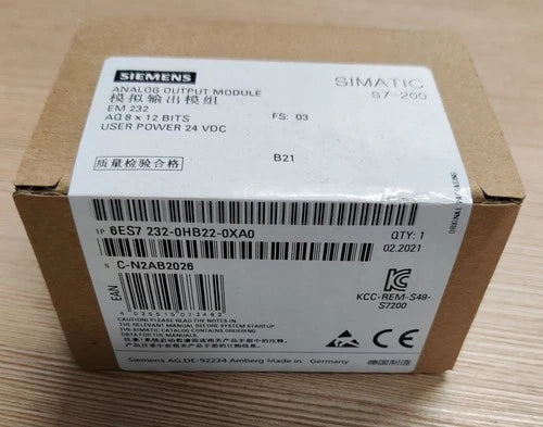 1PC For Siemens 6ES7232-0HB22-0XA0 New