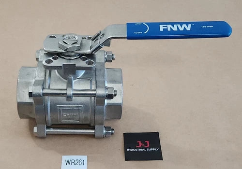 *BRAND NEW SURPLUS* FNW 150 WSP SS Ball Valve 2" 2K CF8M 1000CWP + Warranty!