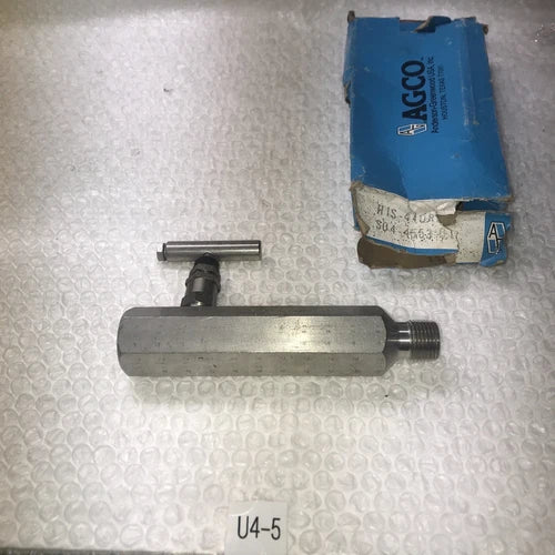 **AGCO Brass Needle Valve 6000 PSI  100 ¡ãF#