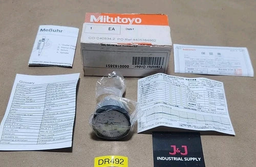 *BRAND NEW* Mitutoyo 1167 R Dial Indicator .001" Scale Int .2" Range + Warranty!
