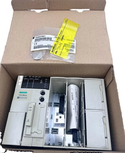 施耐德电气 TSX3721001 TSX MICRO + 电池 PLC 基础单元