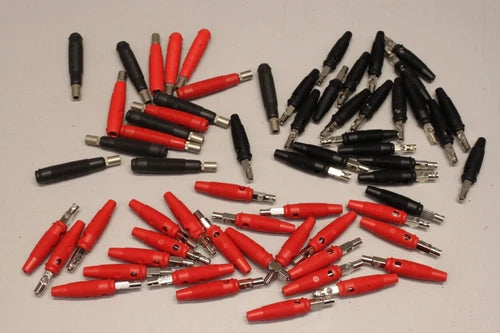 40x HIRSCHMANN 930058/101 Vollkontaktstecker Stecker 930058/100