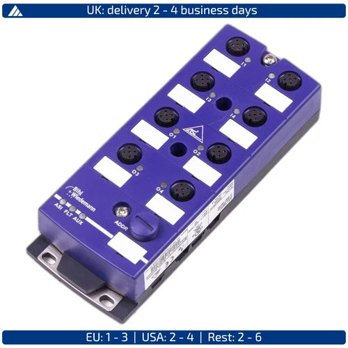BIHL+WIEDEMANN BWU2810, 15059, As-iDigital 4I/4O Module in IP67  | ID1900 Use...