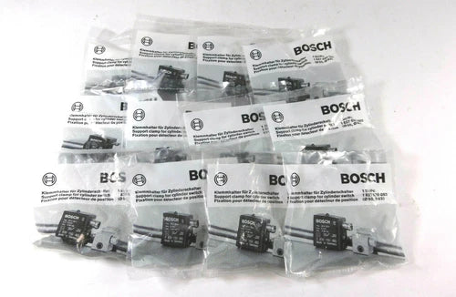 12 St¨¹ck Bosch Klemmhalter f¨¹r Zylinderschalter 1 827 020 082 (? 50, ? 63)