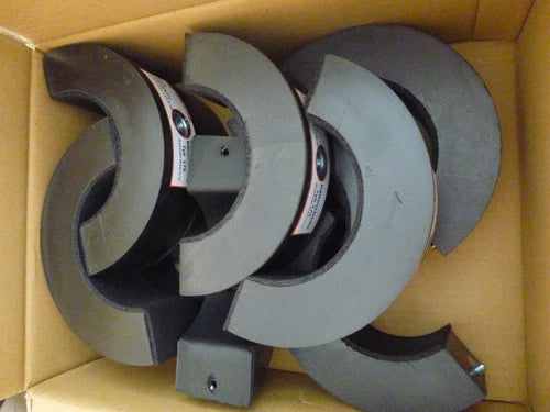 5x Korff Isol-Perfekt K?lteschelle Rohrschelle Abmessung 114,3/40 M10 1/2" Neu