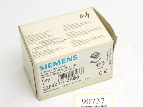Siemens Sch¨¹tz 3TF2001-0AB0 / Neu OVP