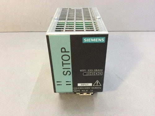 6EP13333BA00 - SIEMENS - 6EP1333-3BA00 Alim 24VDC 5A REFURBISHED