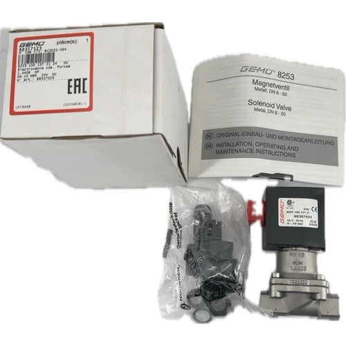 GEMU 8253-10D-137-21-24 DC/ 88357523 ELECTROVANNE A COMMANDE ELECTRIQUE