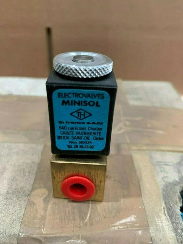 1 件 X MiniSol Electrovalves TH 法国旧库存全新 Electrovanne 220/50 5W