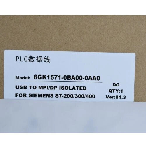 New Siemens 6GK1571-0BA00-0AA0 6GK1 571-0BA00-0AA0 PC ADAPTER USB A2 Replace