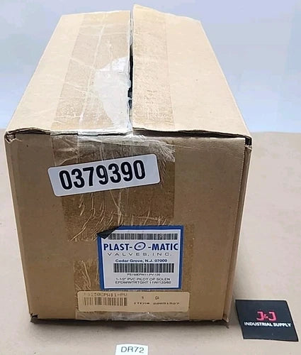 *BRAND NEW* Plast-O-Matic PS150EPW11-PV-120 PVC Pilot 1-1/2" 140Psi + Warranty!