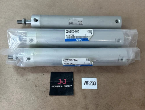 (3) NEW- SMC CDG1BN32-150Z Round Body Pneumatic Cylinder 32mm Bore 150mm Stroke