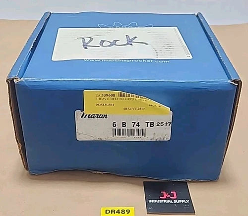 *BRAND NEW IN BOX* Martin 6 B 74 TB 6-Groove Belt Sheave 3203Rpm + Warranty!