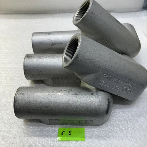 ** New Crouse-Hinds 1 1/2 LL57 Elbow Threaded (QTY5) Fast Shipping &Warranty#