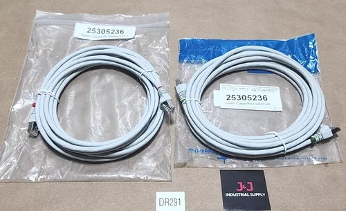 *BRAND NEW* [2] Telegartner 25305236 Green Cable Red Patch Cable Set + Warranty!