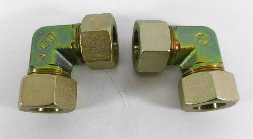 2 St¨¹ck Parker Ermeto Winkelverschraubung W30SA3C | Stahl