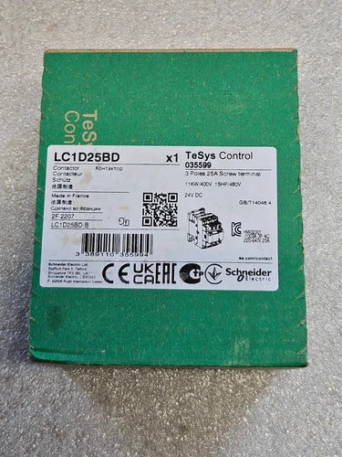SCHNEIDER LC1D25BD 035599 SEALED