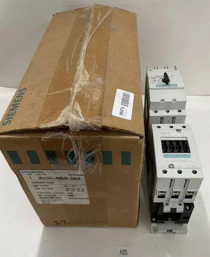 SIEMENS 3RA1140-4MB46-0AK6 Combination Starter 80-100amp 110/120v Coil Warranty