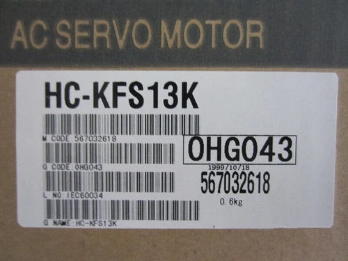 1PC Mitsubishi HC-KFS13K Servo Motor New In Box Expedited Shipping HCKFS13K
