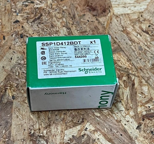 Schneider Electric - SSP1D412BDT - Harmony Solid State Relay, 12A, 1-150V DC