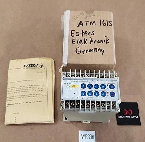 *BRAND NEW* Esters Elektronik ATM-1615 Frequenzrelais Transducer + Warranty!
