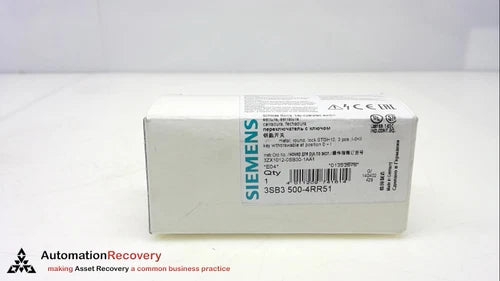 SIEMENS 3SB3500-4RR51, ACTUATOR SWITCH, LOCK AND KEY, NEW #246348