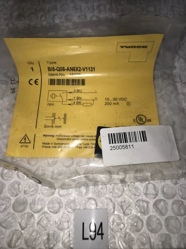 **TURCK BI5-Q08-AN6X2-V1131 10-30VDC#