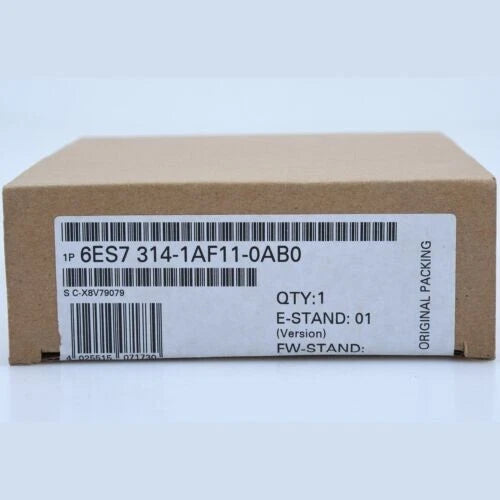 New Siemens 6ES7314-1AF11-0AB0 6ES7 314-1AF11-0AB0 SIMATIC S7-300 CPU 314