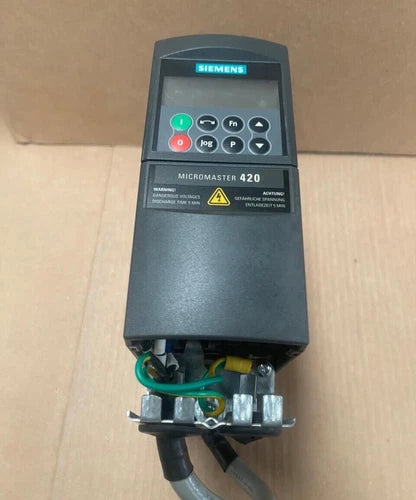 Siemens - 6SE6420-2UD21-5AA1 - MICROMASTER 420 VFD, 1.5 kW, with Filter