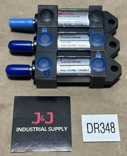 (3) NEW NO BOX- Norgren TC 5/16-0.75x0.625 Pneumatic Air Cylinder Max 150 PSIG