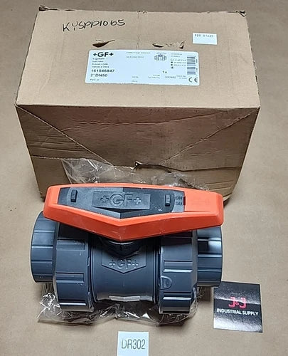 *BRAND NEW* Georg Fischer 161546847 Ball Valve 2" DN50 PVC-U EPDM + Warranty!