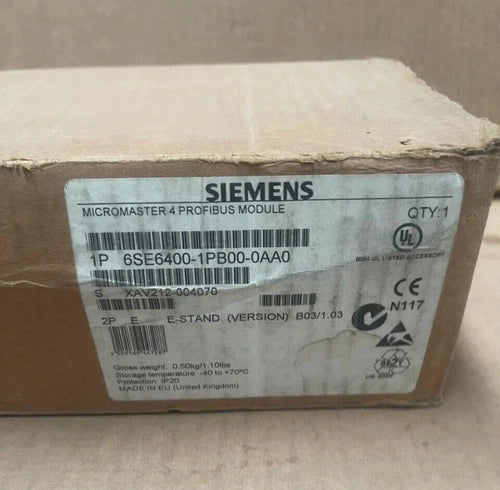 SIEMENS - 6SE6400-1PB00-0AA0 - Micromaster 4 Profibus Module