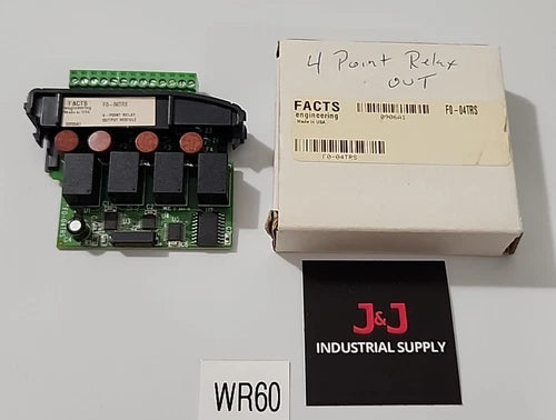 *BRAND NEW* Facts Engineering F0-04TRS 4-Point Relay Output Module + Warranty!