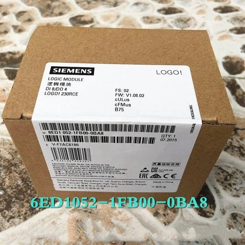 New Siemens 6ED1052-1FB00-0BA8 6ED10521FB000BA8 LOGO 230RCE logic module