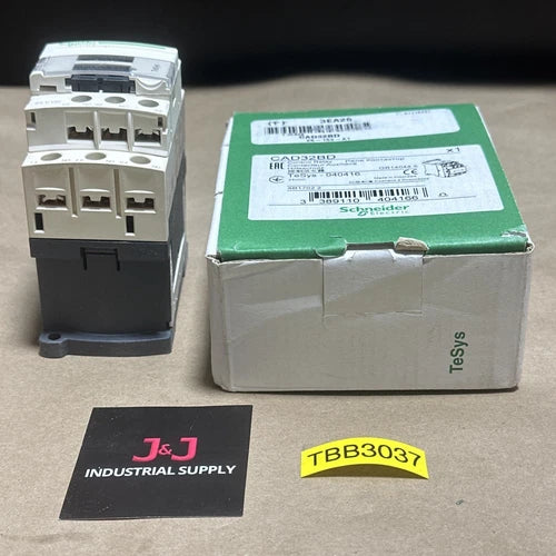 NEW IN BOX- Schneider Electric CAD32BD / TeSys 040416 Control Relay || WARRANTY!