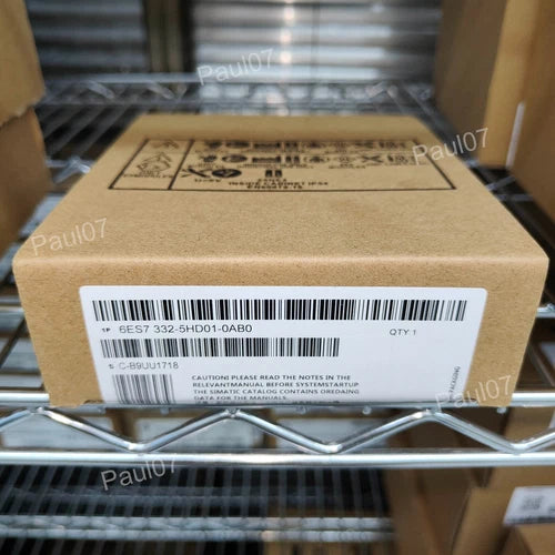 New Siemens 6ES7332-5HD01-0AB0 S7-300, Analog Output SM 332 6ES7 332-5HD01-0AB0