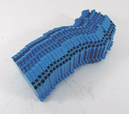 31 St¨¹ck WAGO 780-604 | Durchgangsklemme | Blau | 2,5mm? | 1000V