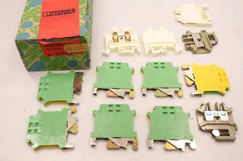 12x PHOENIX-CONTACT Reihenklemme Schutzleiter  0441012