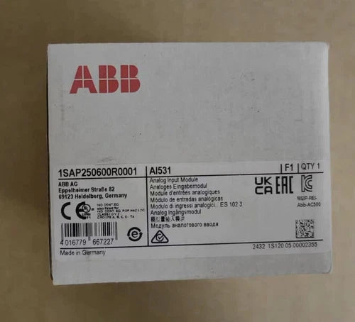 1pc ABB AI531 Analog Module 1SAP250600R0001