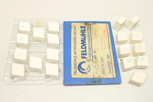 19x FELDM?HLE 5001834 Wendeschneidplatte Cerâmica Keramik ENGN130808 OVP