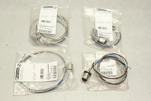 4x PHOENIX CONTACT  Sensor Kabel  SACC-DSI-FSB-5CON-PG9/0.5SCO OVP