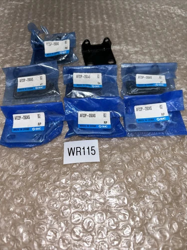(5)  SMC AF20P-050AS & (3) AF22P-050AS BRACKETS FAST SHIPPING+ WARRANTY