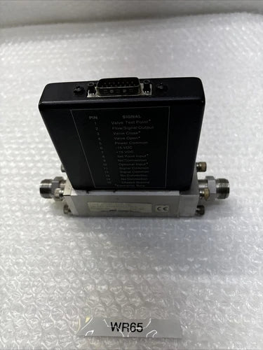 ** MKS Instruments 0558A-020L-SV Mass Flow Meter 20 SLM, N2 Nitrogen Gas, 1/2"#