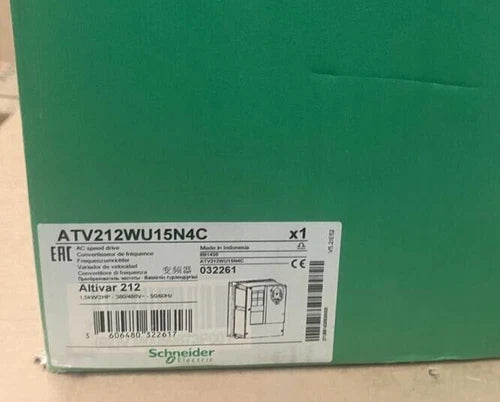 Schneider Electric Altivar 212 ATV212WU15N4C AC Speed Drive 1.5kW/2HP - 380/480V