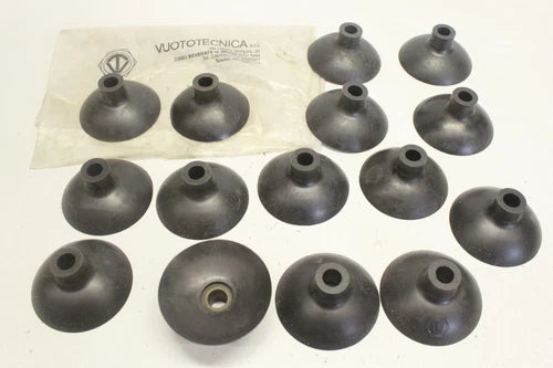 15x VUOTOTECNICA ?25mm Vacuum Pads Cups saugnapf Vakuum sauggreifer 018510 OVP
